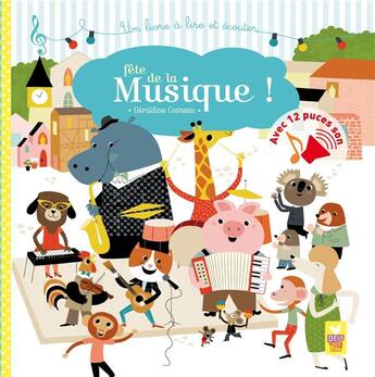 Couverture du livre « Fête de la musique » de Sophie De Mullenheim aux éditions Deux Coqs D'or