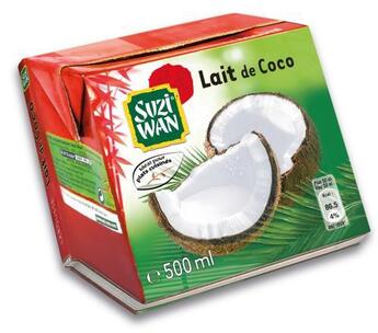 Couverture du livre « Lait de coco Suzi-Wan » de  aux éditions Larousse