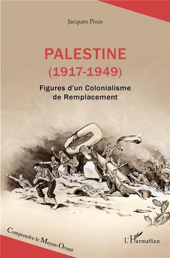 Couverture du livre « Palestine (1917-1949) : Figures d'un Colonialisme de Remplacement » de Jacques Pous aux éditions L'harmattan