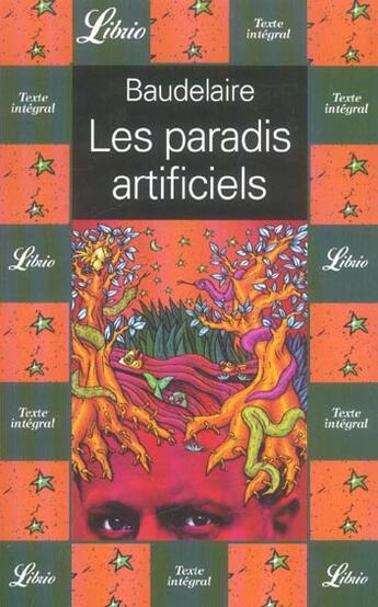 Couverture du livre « Paradis artificiels (les) » de Charles Baudelaire aux éditions J'ai Lu