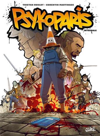 Couverture du livre « Psykoparis : Intégrale » de Corentin Martinage et Tristan Roulot aux éditions Soleil