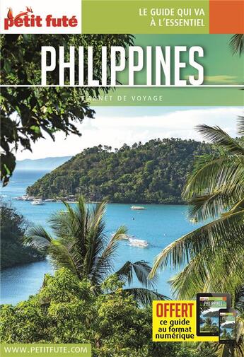 Couverture du livre « Carnet de voyage : Philippines » de Collectif Petit Fute aux éditions Le Petit Fute