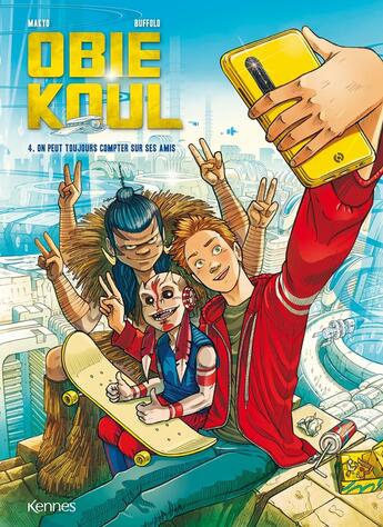 Couverture du livre « Obie Koul Tome 4 » de Pierre Makyo et Alessia Buffolo aux éditions Les 3 As