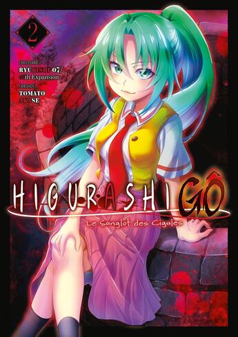 Couverture du livre « Higurashi - Le Sanglot des Cigales : Gô Tome 2 » de Ryukishi07 et Tomato Akase aux éditions Meian