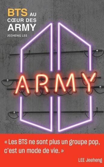 Couverture du livre « BTS au coeur des army » de Jeeheng Lee aux éditions Matin Calme