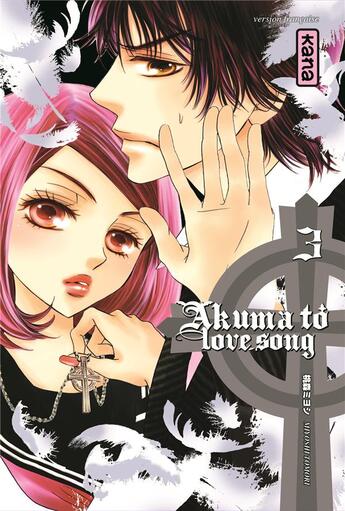 Couverture du livre « Akuma to love song Tome 3 » de Miyoshi Tomori aux éditions Kana