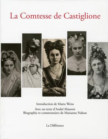 Couverture du livre « La comtesse de Castiglione » de Marianne Nahon aux éditions La Difference