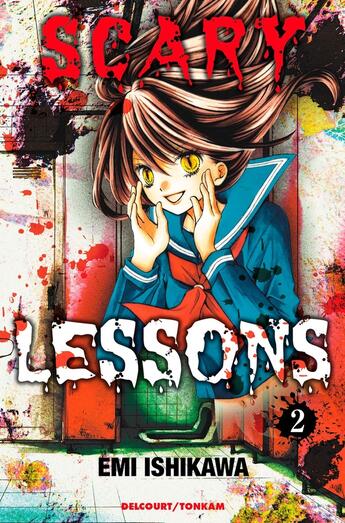 Couverture du livre « Scary lessons Tome 2 » de Emi Ishikawa aux éditions Delcourt