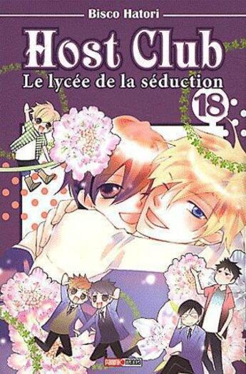 Couverture du livre « Host club Tome 18 » de Bisco Hatori aux éditions Panini