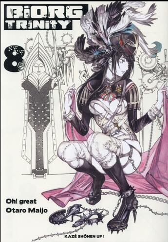 Couverture du livre « Biorg trinity t.8 » de Oh! Great et Otaro Maijo aux éditions Crunchyroll