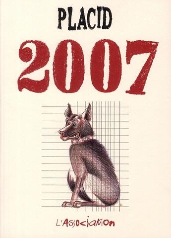 Couverture du livre « 2007 » de Placid aux éditions L'association