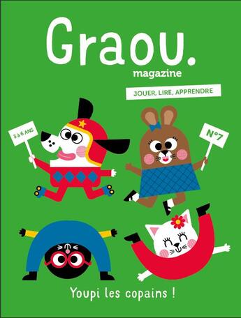 Couverture du livre « Magazine graou n 7 - les amis » de  aux éditions Maison Georges