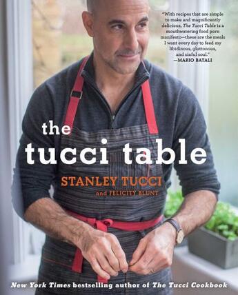 Couverture du livre « The Tucci Table » de Blunt Felicity aux éditions Gallery Books