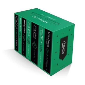 Couverture du livre « HARRY POTTER SLYTHERIN HOUSE EDITIONS - PAPERBACK BOX SET » de J. K. Rowling aux éditions Bloomsbury