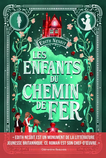 Couverture du livre « Les enfants du chemin de fer » de Edith Nesbit et Katerina Bazantova aux éditions Novel