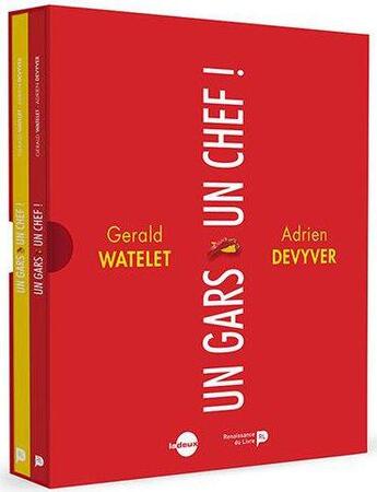 Couverture du livre « Un gars un chef ; coffret » de  aux éditions Luc Pire