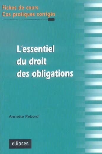 Couverture du livre « =>nouv.ed.9782340015753/rebor3 » de Rebord aux éditions Ellipses