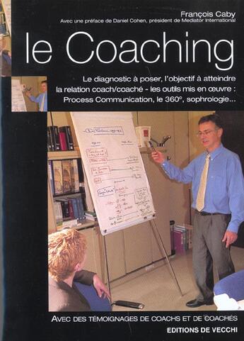 Couverture du livre « Le coaching » de Caby/Francois aux éditions De Vecchi