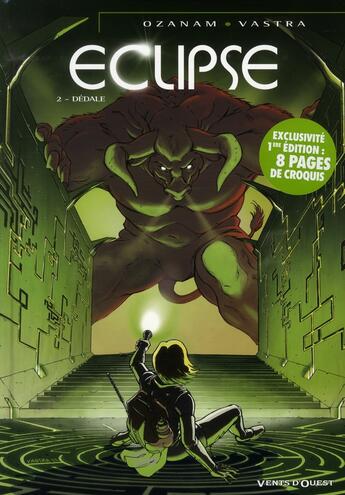 Couverture du livre « Éclipse - Tome 02 : Dédale » de Sebastien Vastra et Antoine Ozanam aux éditions Vents D'ouest