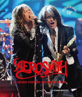 Couverture du livre « Aerosmith 50 ans » de Richard Bienstock aux éditions Du May