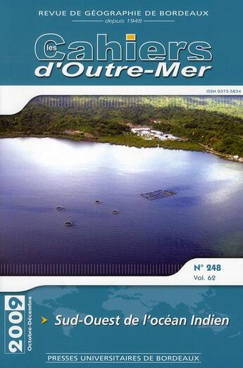 Couverture du livre « Sud-Ouest de l'océan Indien » de  aux éditions Pu De Bordeaux