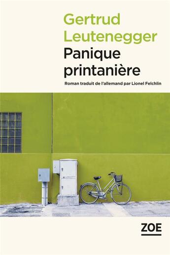 Couverture du livre « Panique printanière » de Gertrud Leutenegger aux éditions Zoe