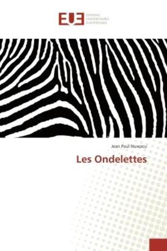 Couverture du livre « Les Ondelettes » de Jean Nuwacu aux éditions Editions Universitaires Europeennes