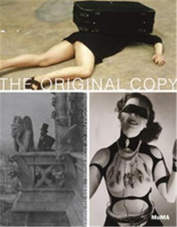 Couverture du livre « The original copy photography of sculpture, 1839 to today » de Marcoci Roxana aux éditions Moma