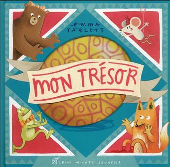 Couverture du livre « Mon trésor » de Emma Yarlett aux éditions Albin Michel