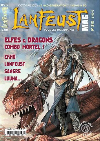 Couverture du livre « LANFEUST MAG N.212 » de Lanfeust Mag aux éditions Soleil