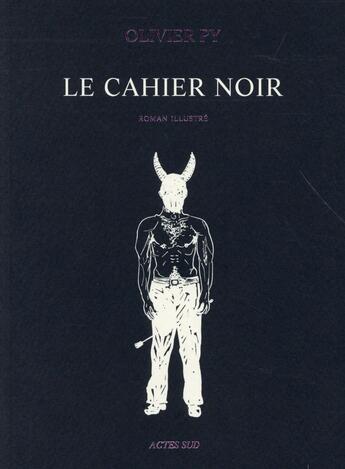 Couverture du livre « Le cahier noir » de Py/Gabison aux éditions Actes Sud