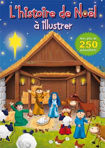 Couverture du livre « Noel (histoires a illustrer) » de Juliet David aux éditions Cedis