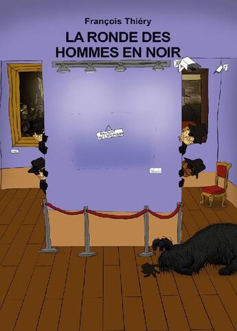 Couverture du livre « C'est toi... le détective t.6 ; la ronde des hommes en noir » de Francois Thiery aux éditions Posidonia Litteratures