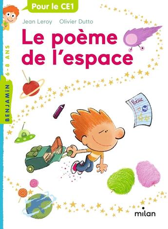 Couverture du livre « Le poème de l'espace » de Jean Leroy et Olivier Dutto aux éditions Milan