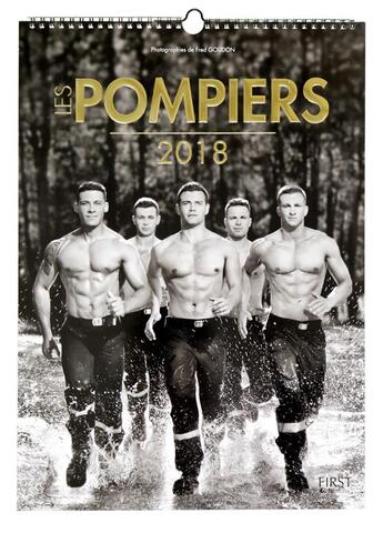 Couverture du livre « Les pompiers 2018 » de Fred Goudon aux éditions First