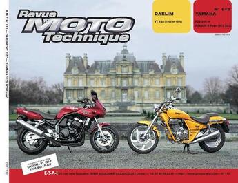 Couverture du livre « Rmt 113.2 daelim vt 125/yamaha fzs 600 fazer » de Etai aux éditions Etai