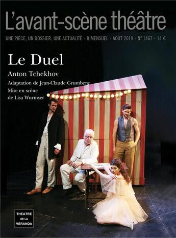 Couverture du livre « Le duel » de Anton Tchekhov aux éditions Avant-scene Theatre