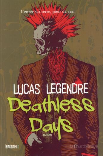 Couverture du livre « Deathless days » de Lucas Legendre aux éditions La Bourdonnaye