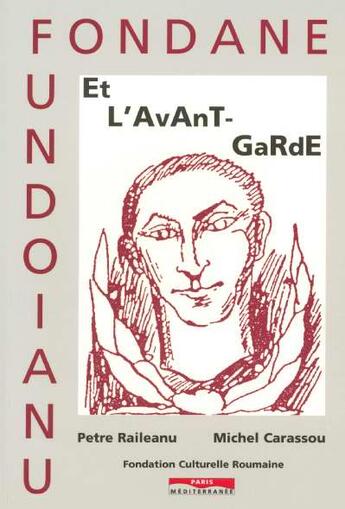 Couverture du livre « Fundoianu fondane et l'avant-garde » de Benjamin Fondane aux éditions Paris-mediterranee