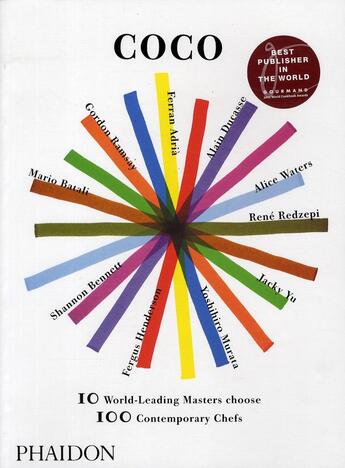 Couverture du livre « Coco ; 10 World-Leading Masters Choose 100 Contemporary Chefs » de  aux éditions Phaidon Press