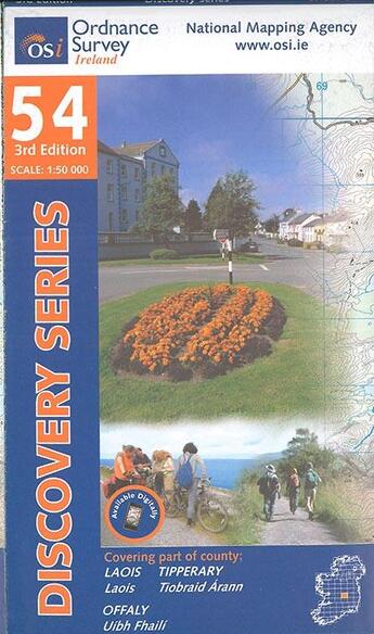 Couverture du livre « Laois-offaly-tipperary » de  aux éditions Ordnance Survey