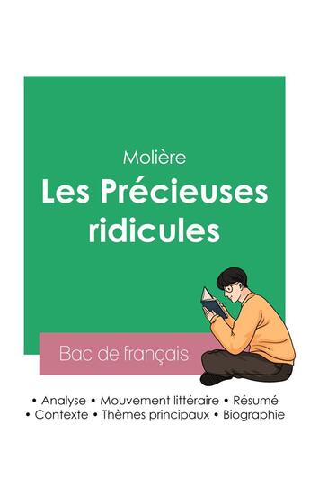 Couverture du livre « Réussir son Bac de français 2023 : Analyse des Précieuses ridicules de Molière » de Moliere aux éditions Bac De Francais