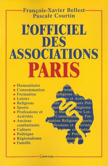 Couverture du livre « L'officiel des associations paris » de  aux éditions Grancher