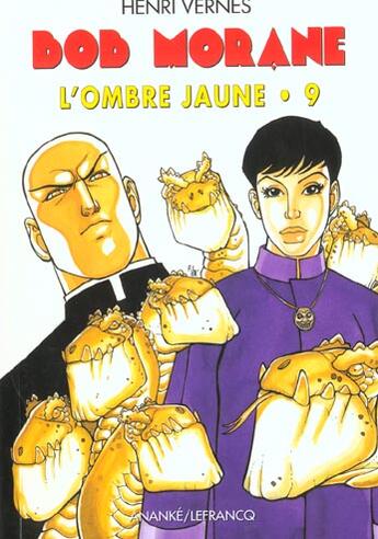 Couverture du livre « Bob Morane ; l'ombre jaune t.9 » de Vernes Henri aux éditions Ananke