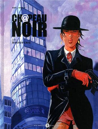 Couverture du livre « Chapeau noir t.2 ; spoofing » de Nary et Ratafally aux éditions Des Bulles Dans L'ocean