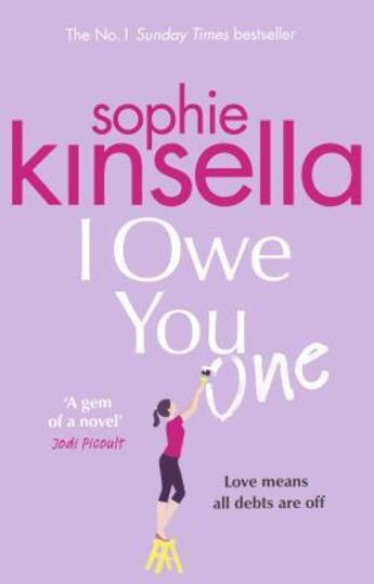 Couverture du livre « I OWE YOU ONE » de Sophie Kinsella aux éditions Black Swan