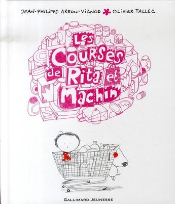 Couverture du livre « Les courses de rita et machin » de Jean-P Arrou-Vignod aux éditions Gallimard-jeunesse