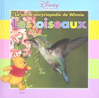 Couverture du livre « La petite encyclopédie de Winnie ; les oiseaux » de Disney aux éditions Disney Hachette