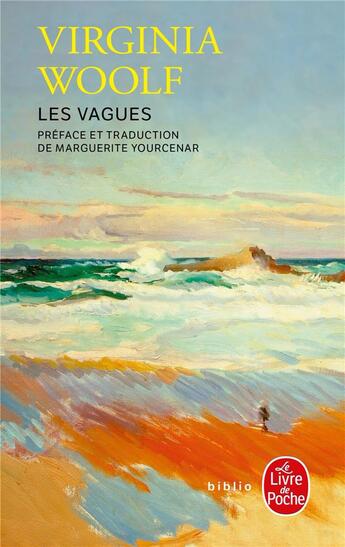 Couverture du livre « Les vagues » de Virginia Woolf aux éditions Le Livre De Poche