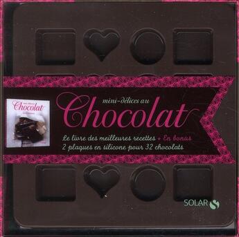 Couverture du livre « Mini-délices au chocolat ; coffret » de Lucia Pantaleoni aux éditions Solar